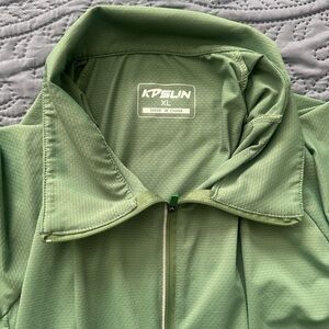 KPSLIN Green Zip-Up Jacket